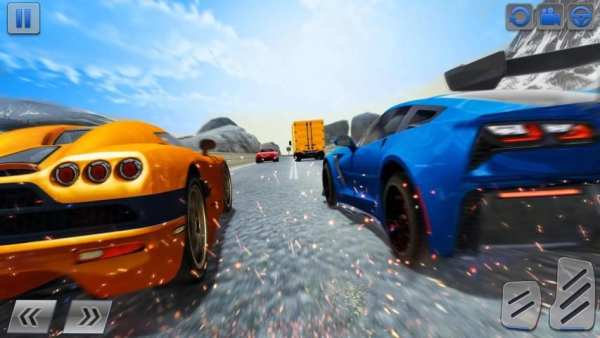 Traffic Car Racing Simulator 2019 स्क्रीनशॉट 6