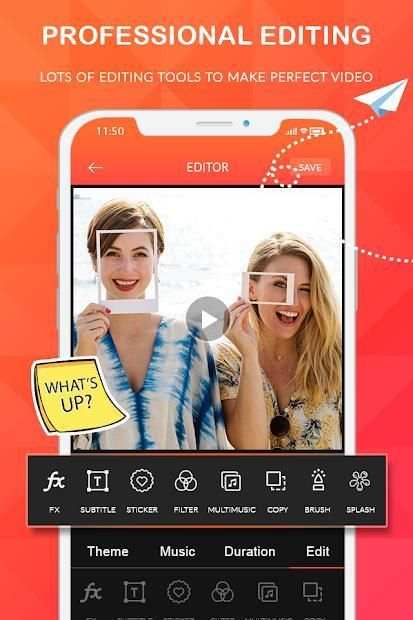 VideoPlus : Photo Slideshow Maker & Video Editor screenshot 6