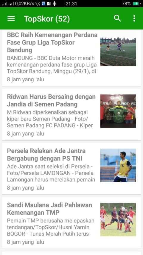 Berita Bola screenshot 3