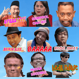 WAStickerApp Komedian Pelawak Cute WA Sticker icon