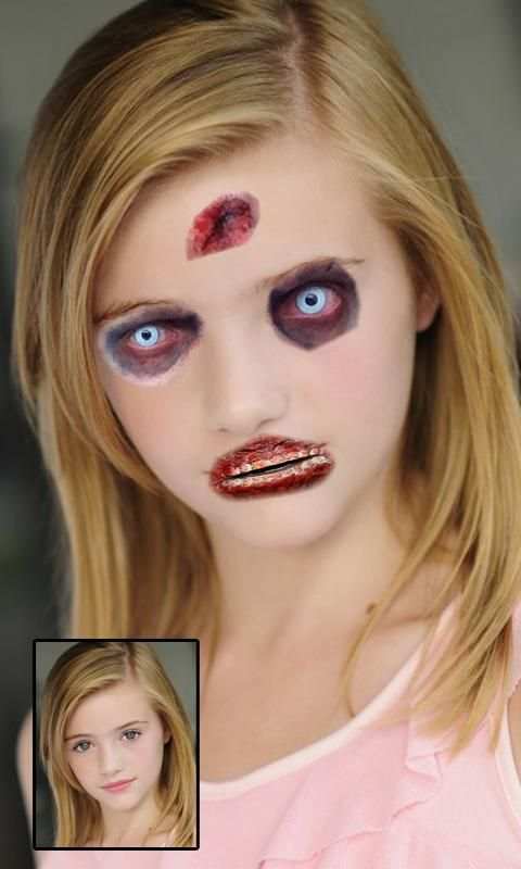 Zombies Face Maker स्क्रीनशॉट 1