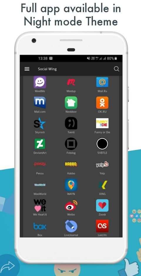 All Social Media apps in one app -All Social sites स्क्रीनशॉट 5