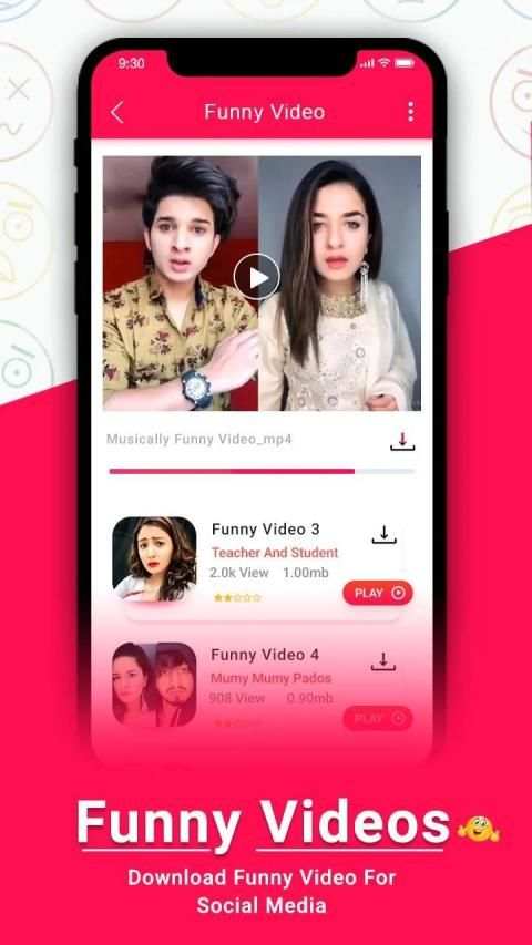 Funny Video for Tik Tok Musically स्क्रीनशॉट 2