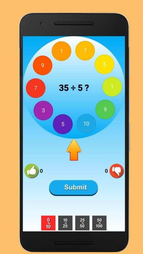 Maths 10 Quiz for Plus, Minus, Multiply and Divide скриншот 2