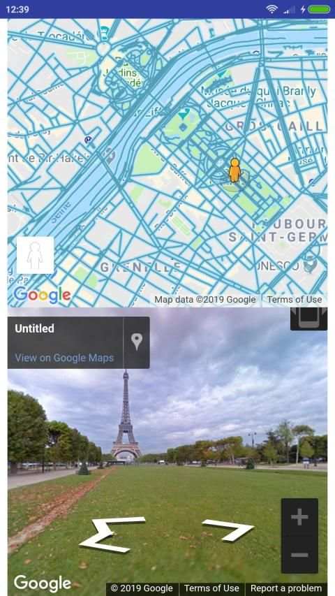 3D location & Street View screenshot 1