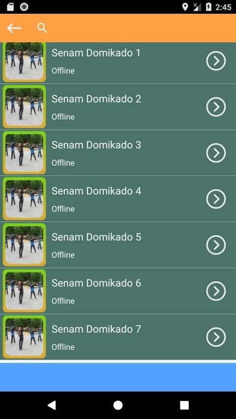 Musik Senam Domikado Terbaru Offline Mp3 screenshot 3