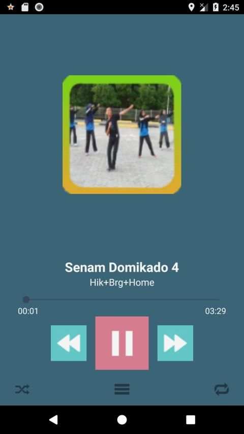 Musik Senam Domikado Terbaru Offline Mp3 screenshot 1