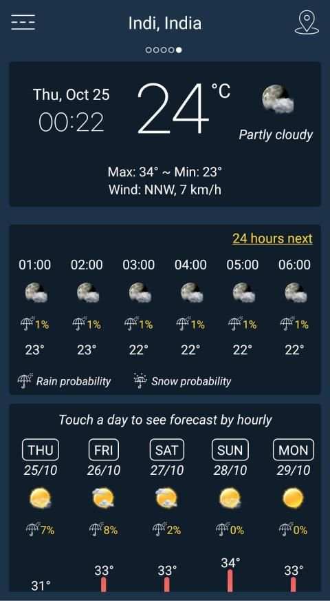 Weather Forecast screenshot 2