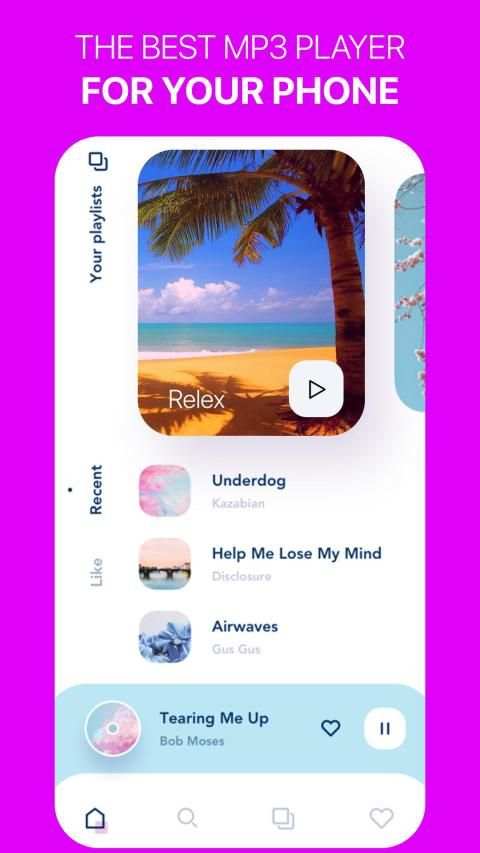 Music Player - Audio Player 2020 स्क्रीनशॉट 2