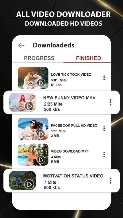 Video downloader - Free All video downloader screenshot 1