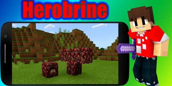 Herobrine Mod Minecraft screenshot 2