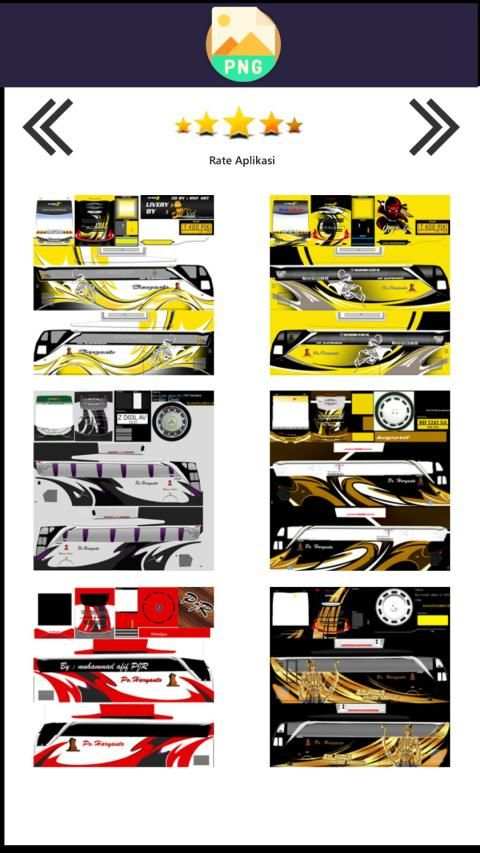 Livery Bussid Hariyanto screenshot 6