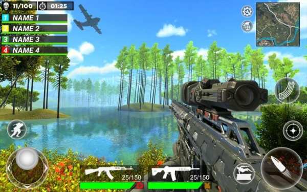 Free Battleground Fire Squad - Free FPS Shooting screenshot 6