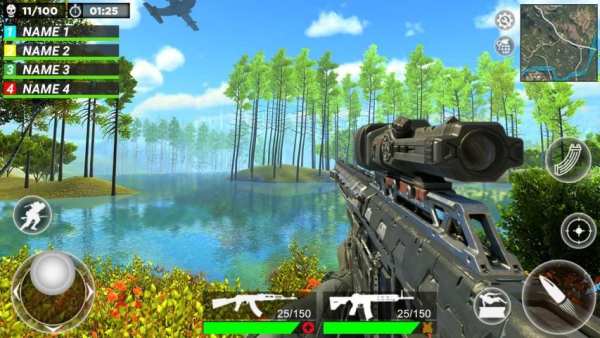 Free Battleground Fire Squad - Free FPS Shooting screenshot 10