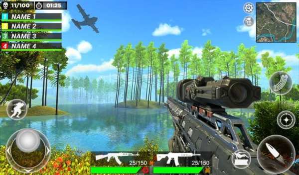Free Battleground Fire Squad - Free FPS Shooting screenshot 2