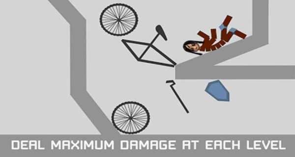Stickman Momo Dismounting screenshot 3