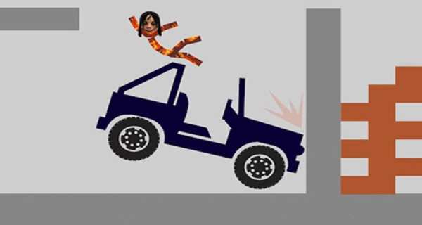 Stickman Momo Dismounting screenshot 1