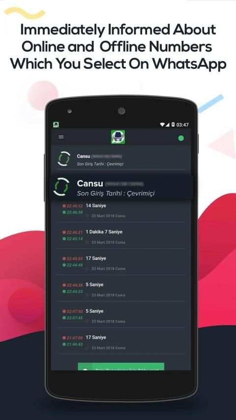 WatUsage : Online App Usage Tracker for WhatsApp screenshot 6