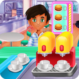 Fast Food Chef Cooking and Serving आइकन