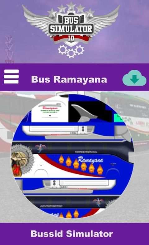 Livery Bussid Ramayana screenshot 4