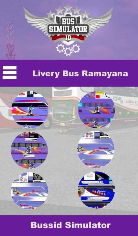 Livery Bussid Ramayana screenshot 1