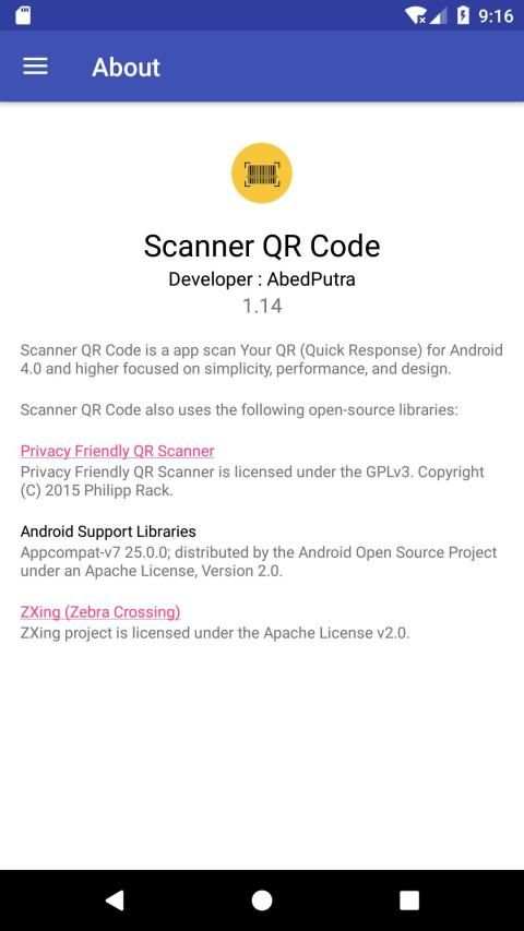 Scanner QR Barcode screenshot 2