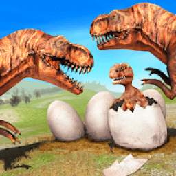 Wild Dino Family Simulator: Dinosaur Games
