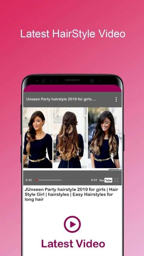 Hair Cutting Video (Girls/Men) screenshot 4