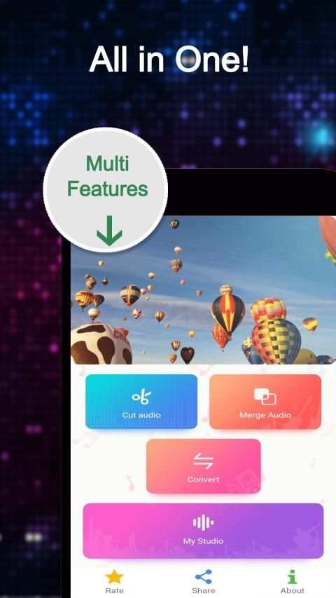 Mp3 Cutter and Joiner, Ringtone Maker - MCUT स्क्रीनशॉट 2