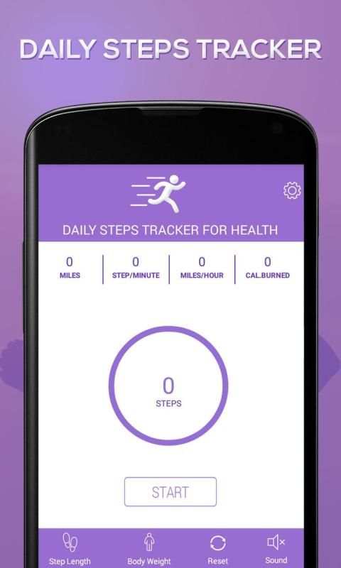 Daily Steps Tracker स्क्रीनशॉट 4