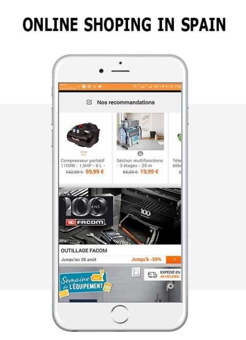 Online Shopping In SPAIN screenshot 5