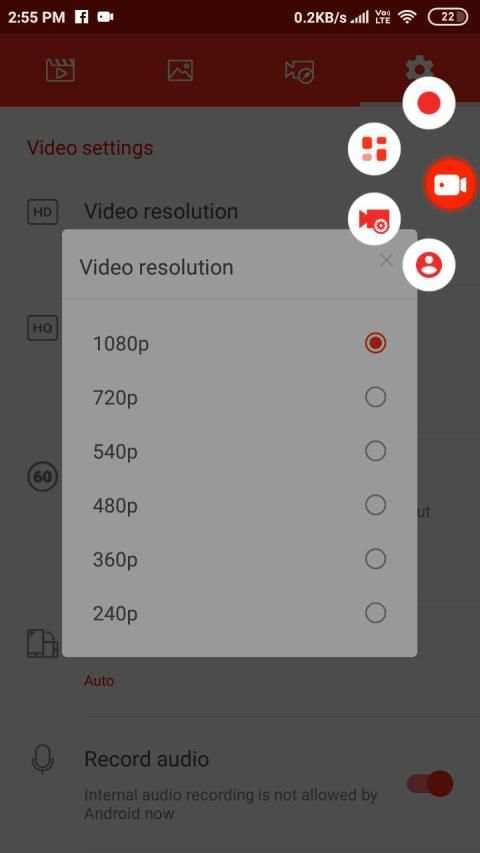 Mobile Recorder -Screen Video Images Edit ( VIP ) screenshot 14