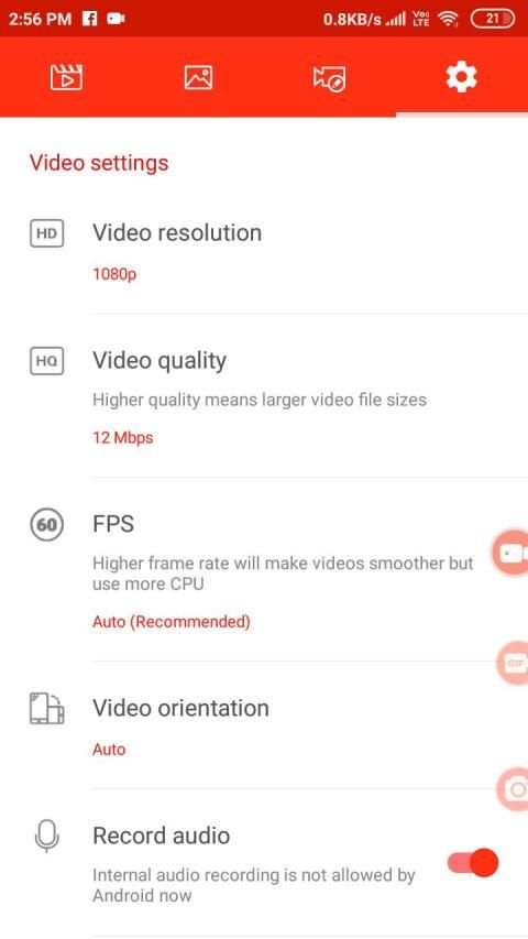 Mobile Recorder -Screen Video Images Edit ( VIP ) screenshot 10