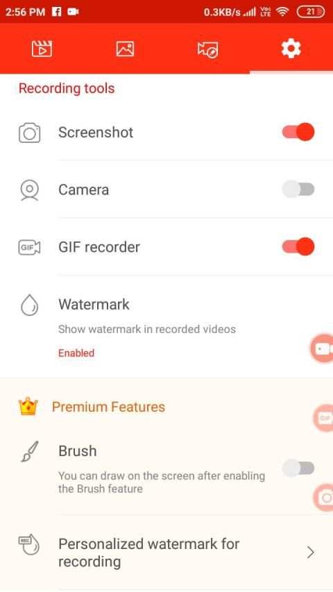 Mobile Recorder -Screen Video Images Edit ( VIP ) screenshot 9