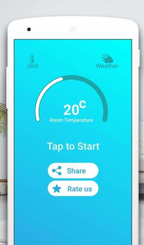 Room Temperature Measure Digital Temperature Meter screenshot 3