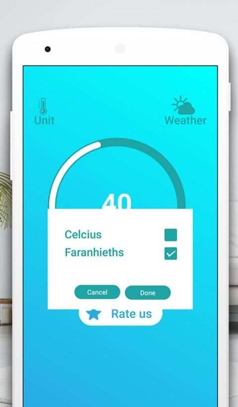 Room Temperature Measure Digital Temperature Meter screenshot 1