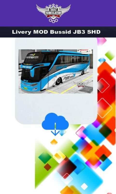Livery MOD Bussid JB3 SHD screenshot 5