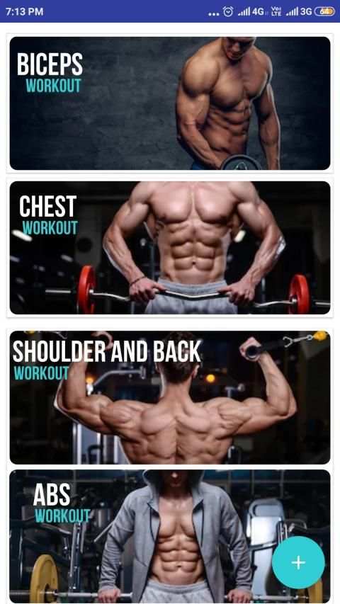 Gym Workout स्क्रीनशॉट 5
