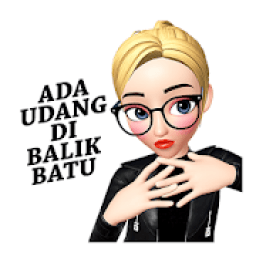 Stiker Cewek Cantik Terbaru WAStickerApps icon