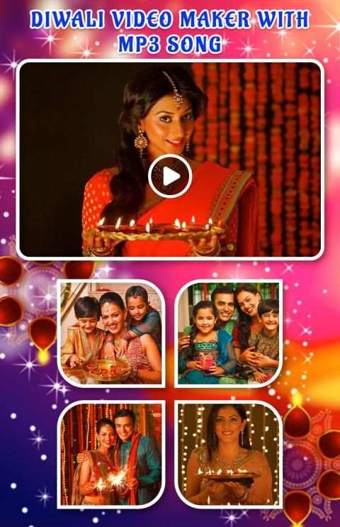 Diwali Video Maker With Mp3 Song screenshot 2