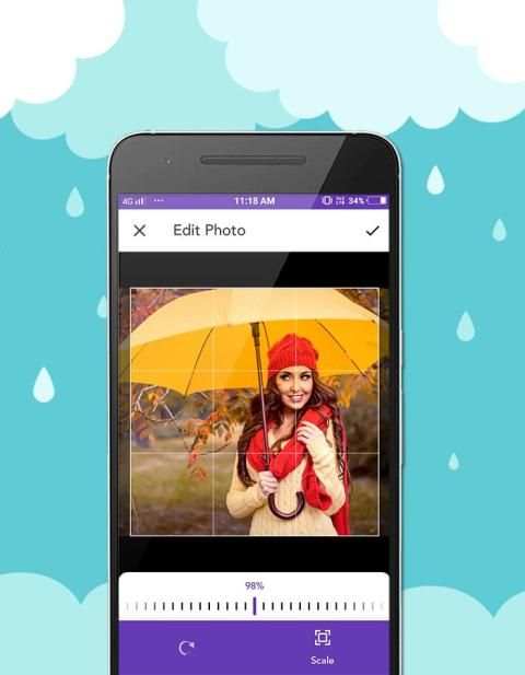 Rainy Video Maker With Music स्क्रीनशॉट 5