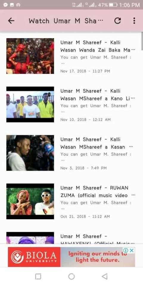Umar M Shareef screenshot 2