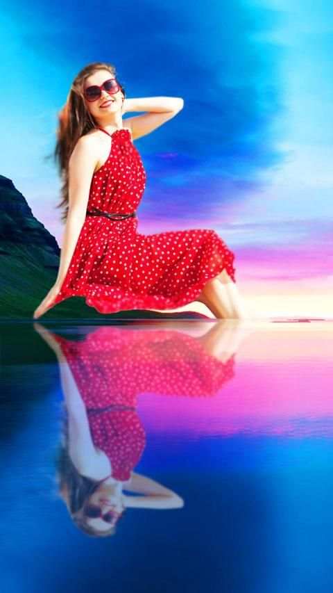 Mirror Reflection - Photo Water Reflection Effect स्क्रीनशॉट 2