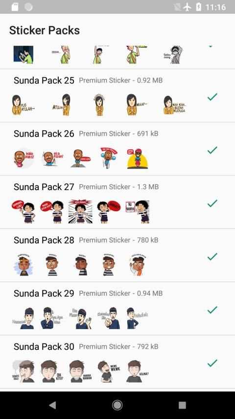 Sticker Sunda Kocak Terbaru WAStickerApps screenshot 1