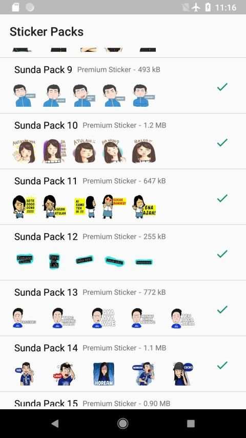 Sticker Sunda Kocak Terbaru WAStickerApps screenshot 4