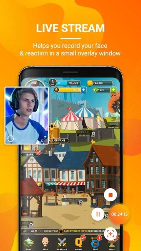 DU Recorder , Screen Recorder & Live Recorder screenshot 3