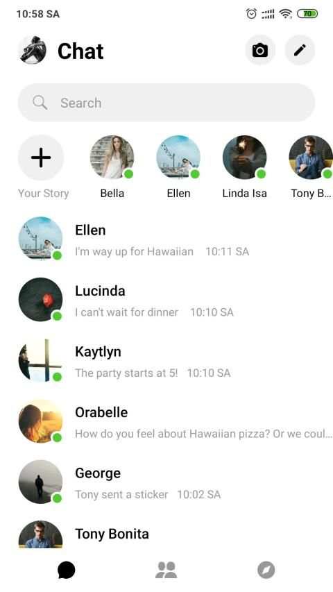 Fake Messenger 2019 screenshot 8