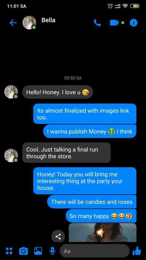 Fake Messenger 2019 screenshot 1