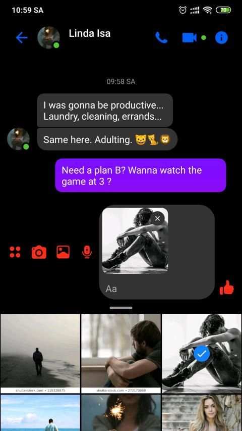 Fake Messenger 2019 screenshot 5
