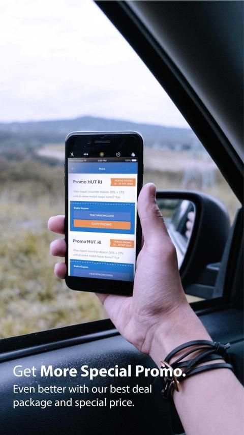 TRAC To Go – Rental Mobil & Bus screenshot 1